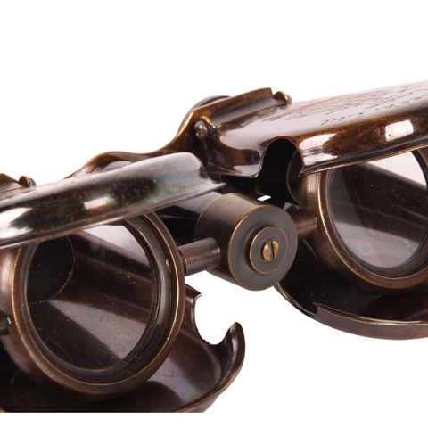 Verrekijker 12,5 cm - Goud - Messing