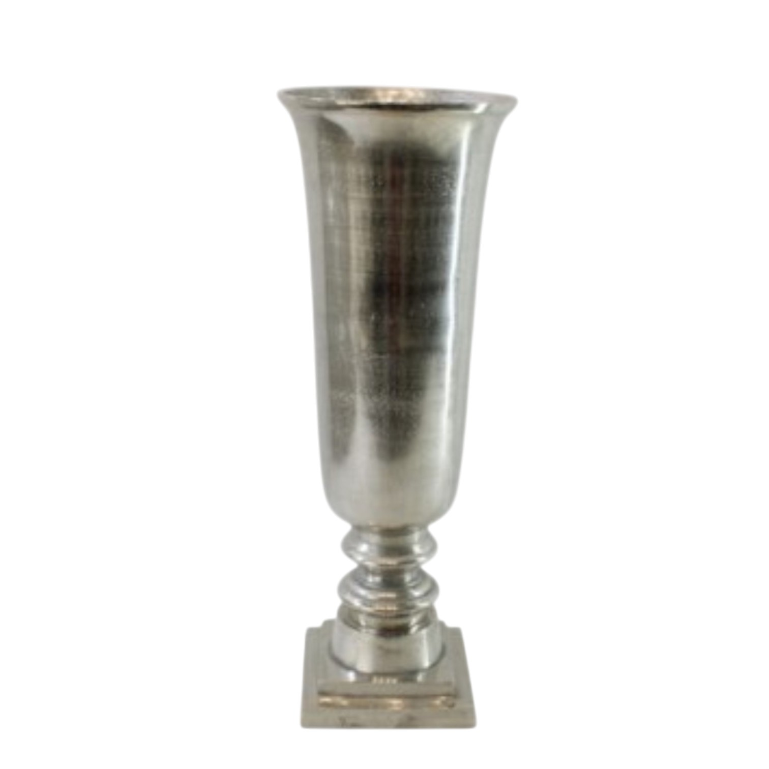 Vaas 49 cm - Zilver - Aluminium