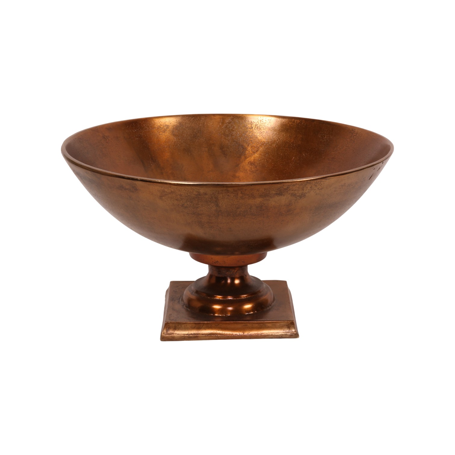 Ronde schaal 52 cm - Antiek brons - Aluminium