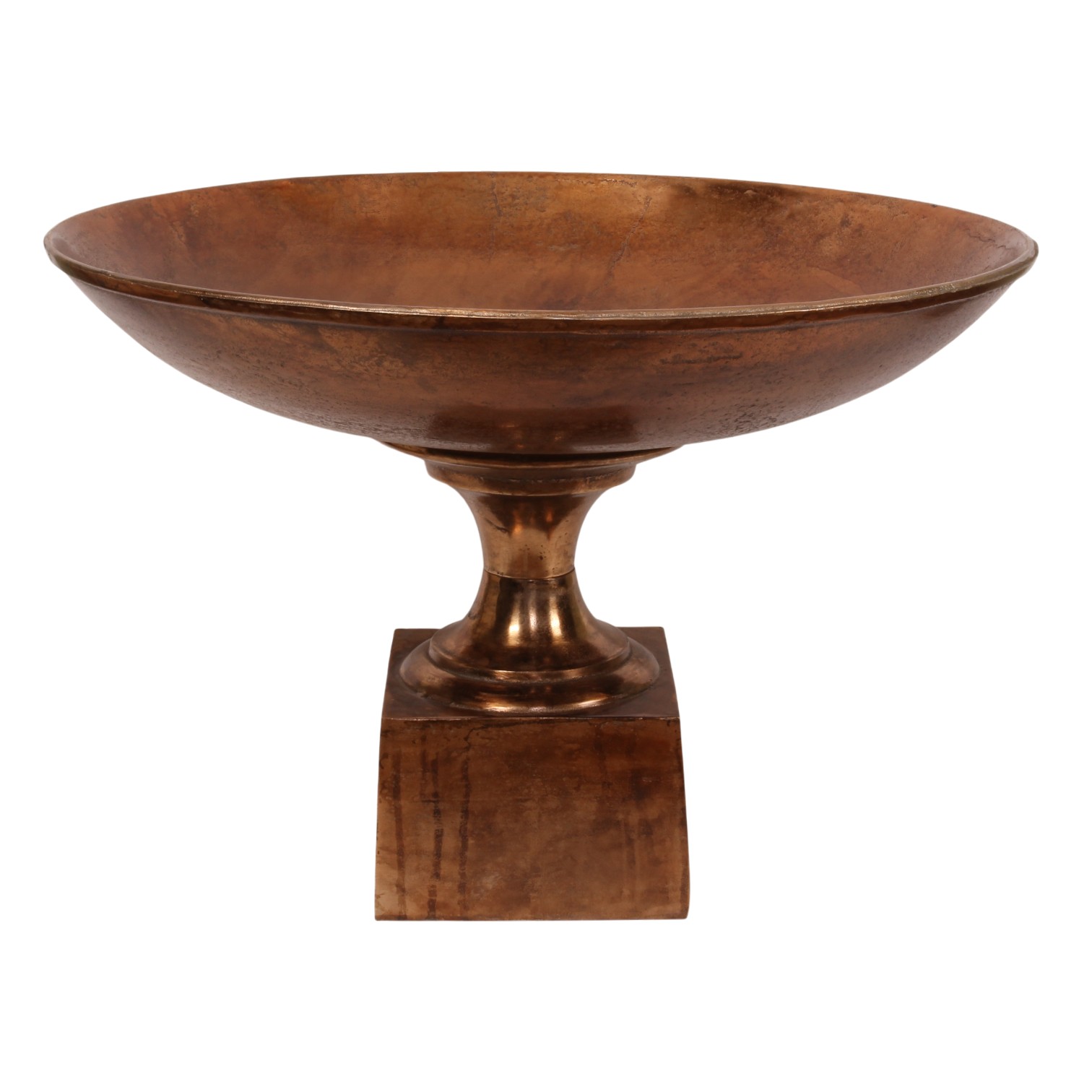 Ronde schaal 72 cm - Antiek brons - Aluminium