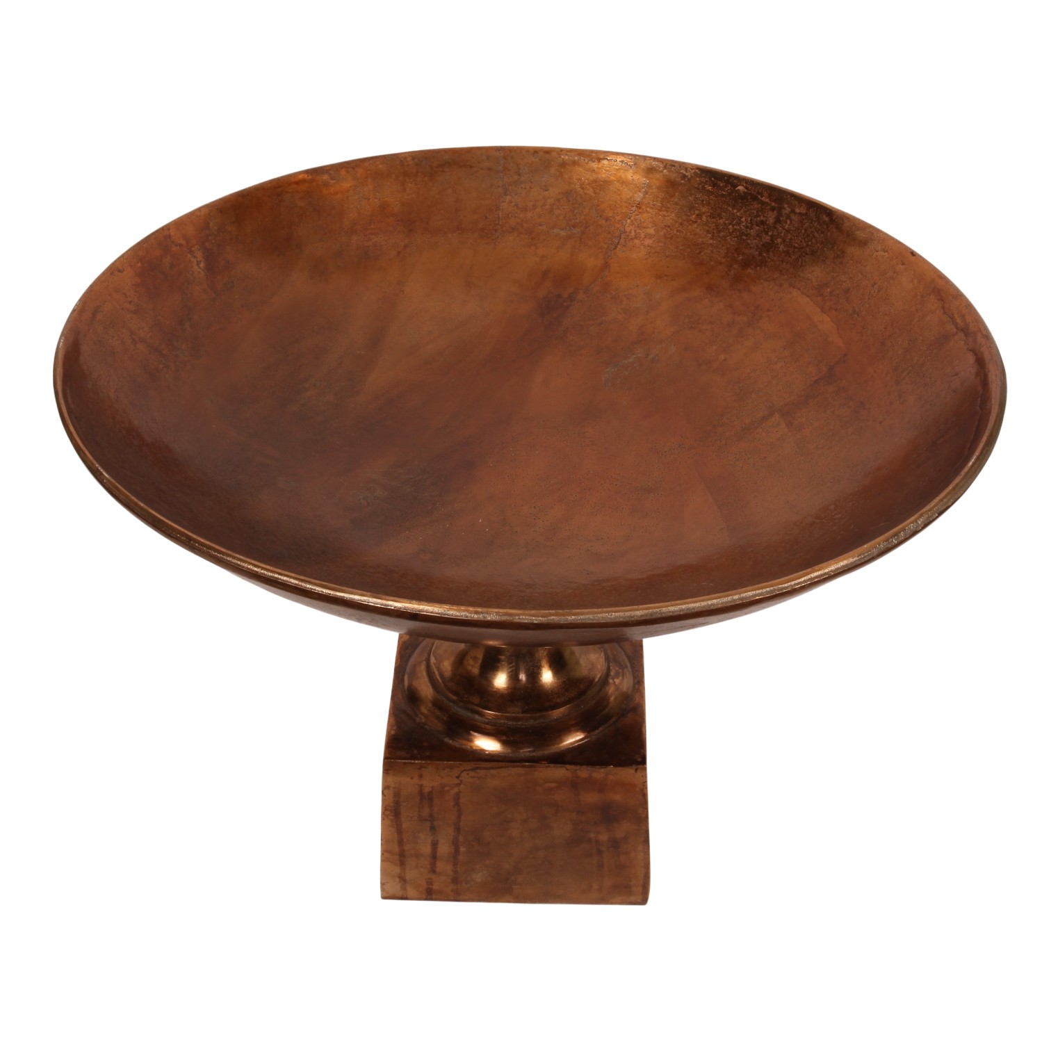 Ronde schaal 72 cm - Antiek brons - Aluminium