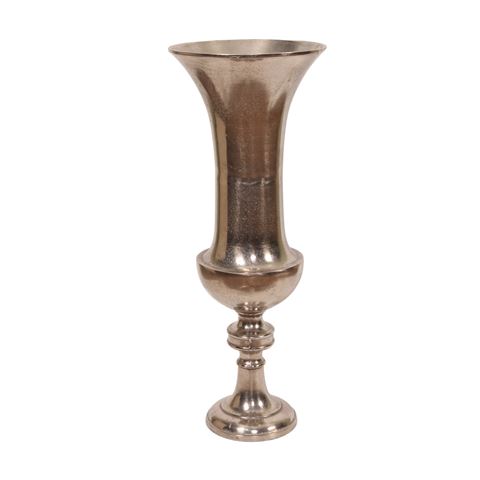 Vaas 73 cm - Zilver - Aluminium