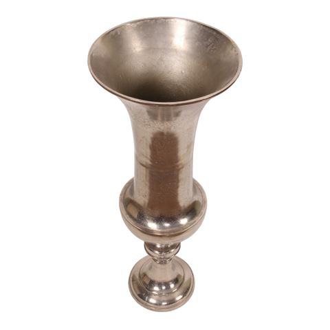 Vaas 73 cm - Zilver - Aluminium
