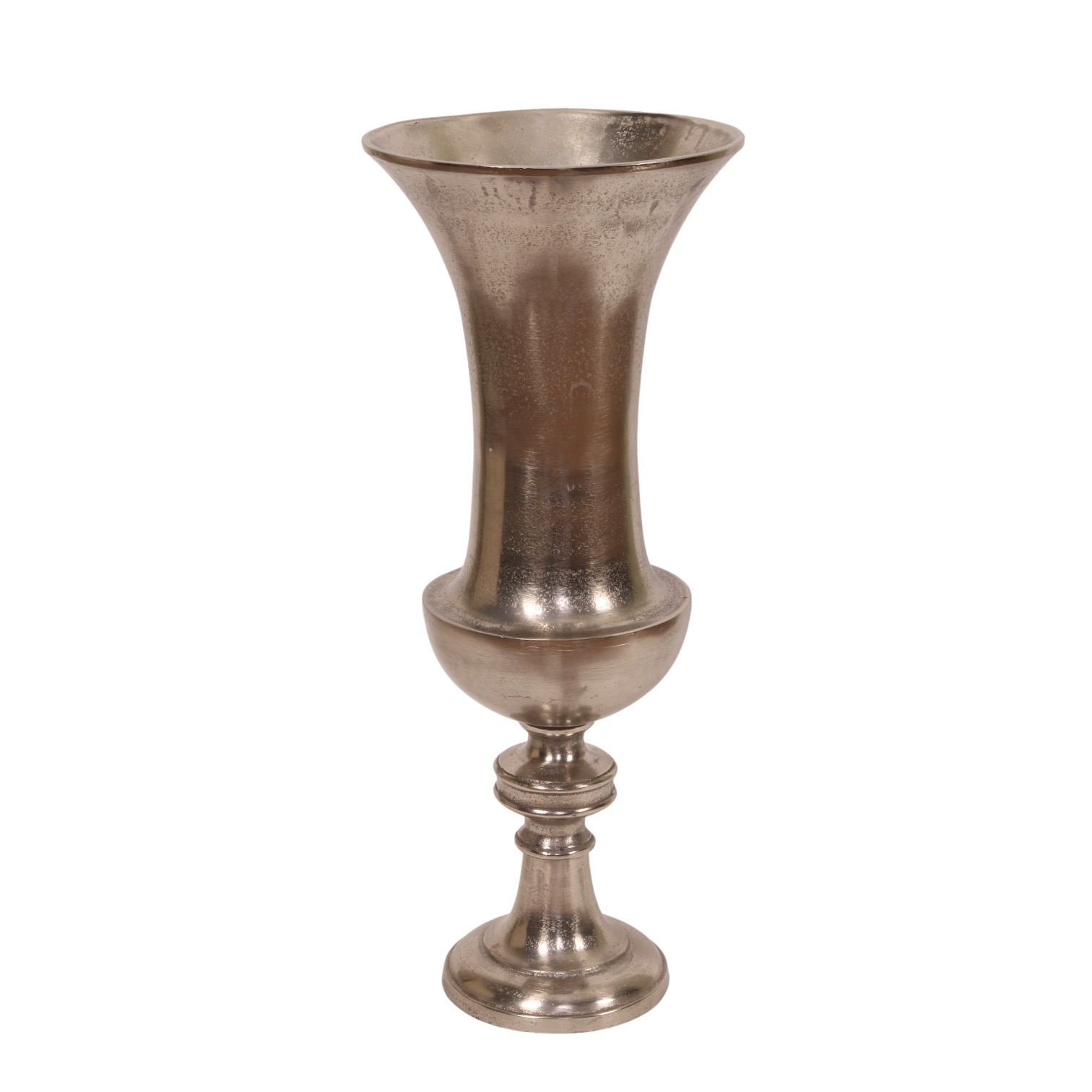Vaas 58 cm - Zilver - Aluminium