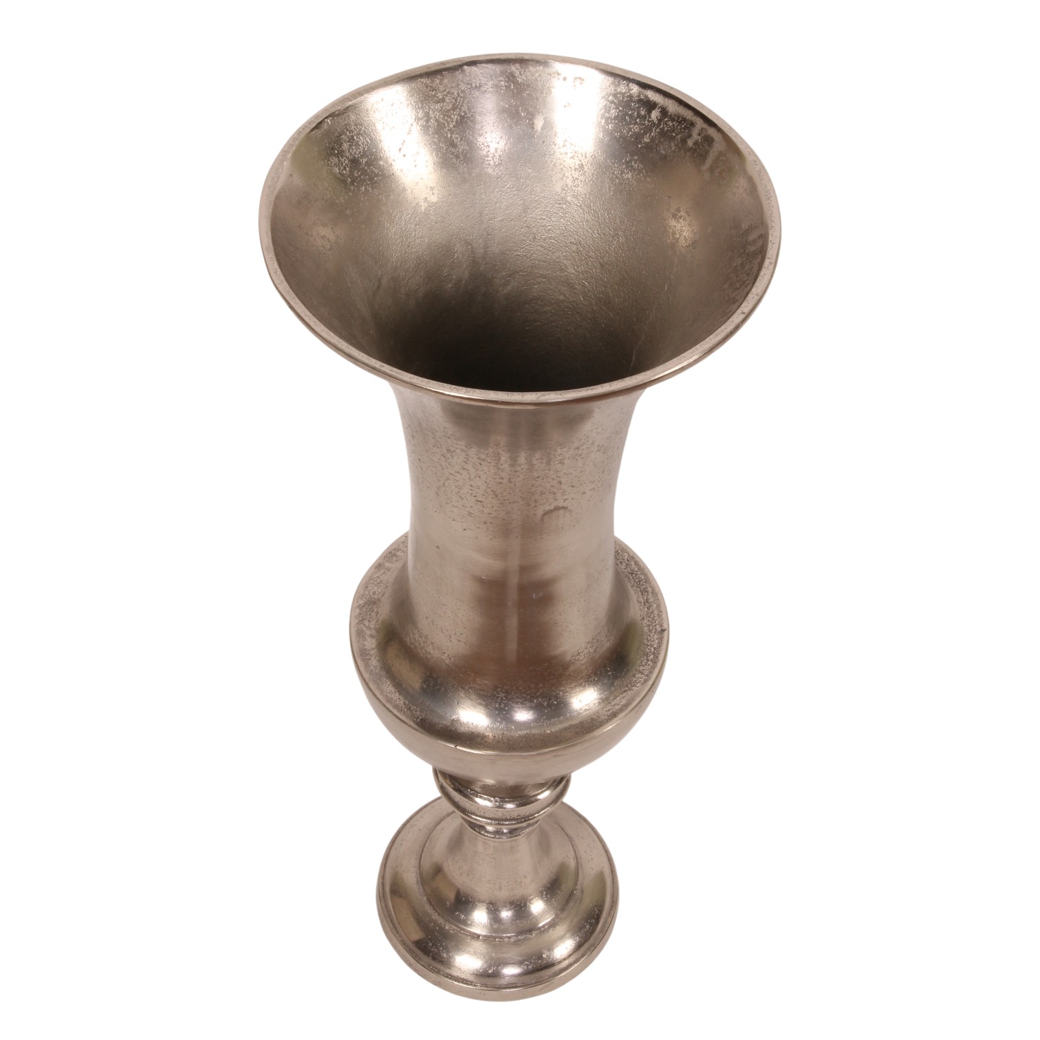 Vaas 58 cm - Zilver - Aluminium