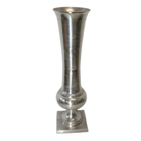 Vaas 123 cm - Zilver - Aluminium