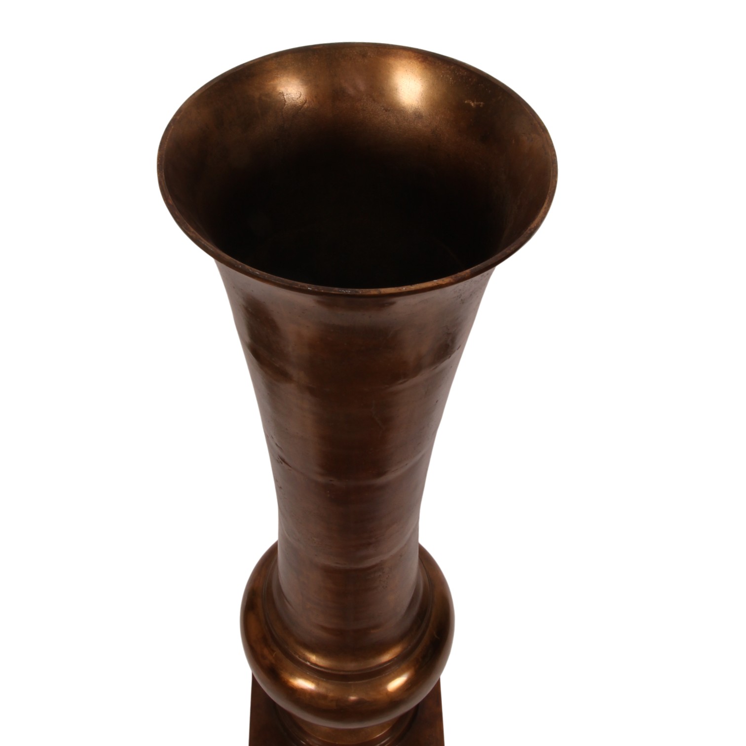 Vaas 123 cm - Antiek brons - Aluminium