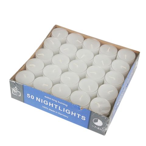 Tealights 50 pcs - White