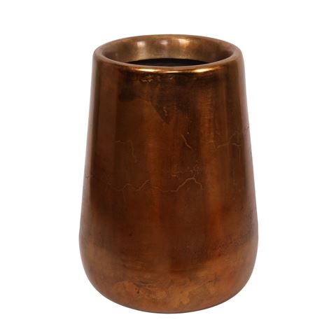 Bloempot 45 cm - Antiek Brons - Aluminium