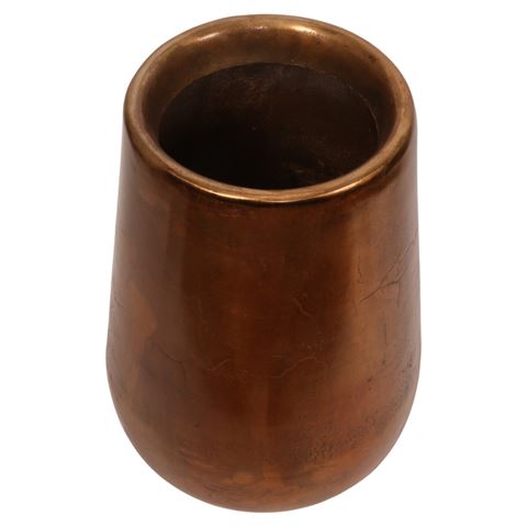 Bloempot 45 cm - Antiek Brons - Aluminium