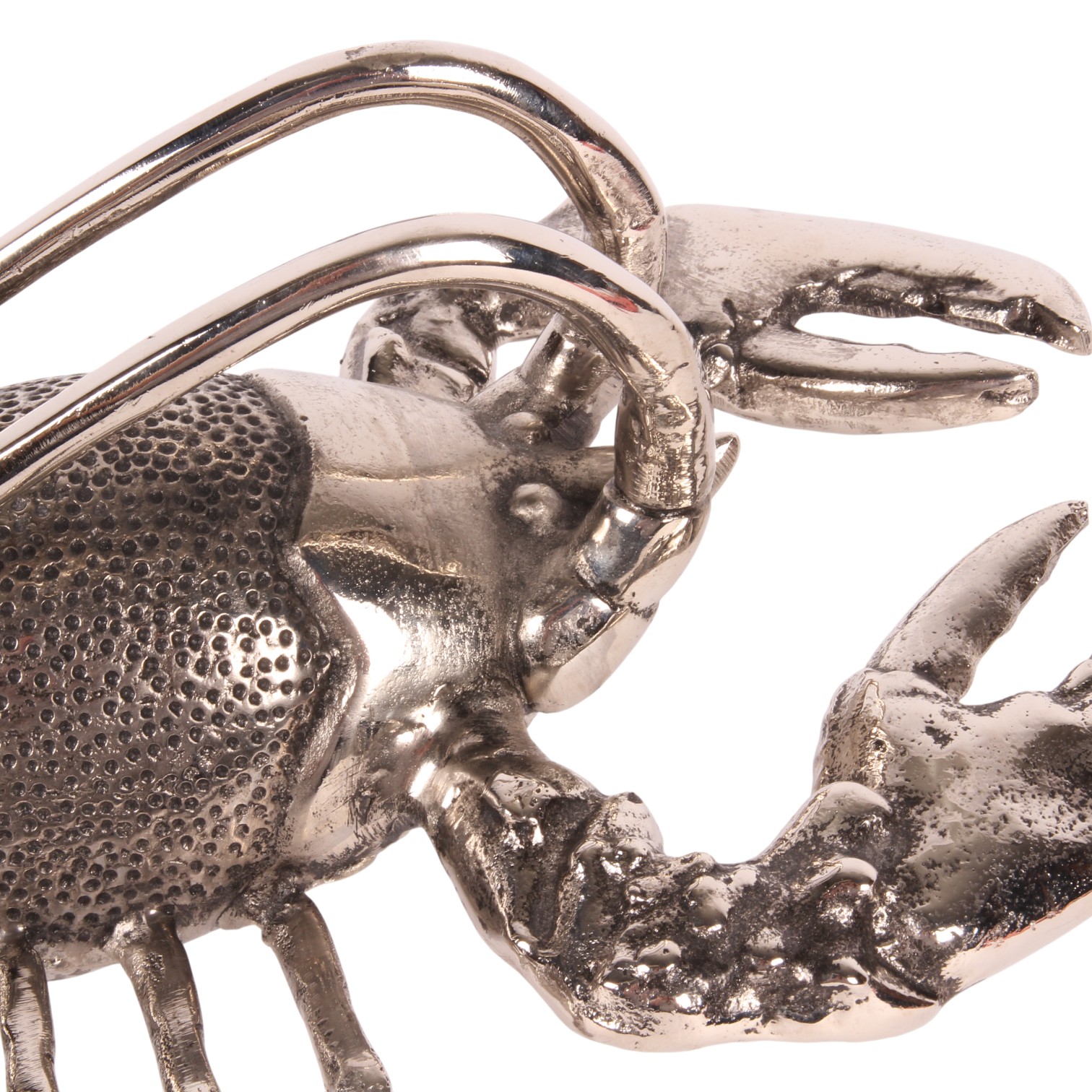 Bottle Holder Lobster 41 cm - Silver - Aluminium