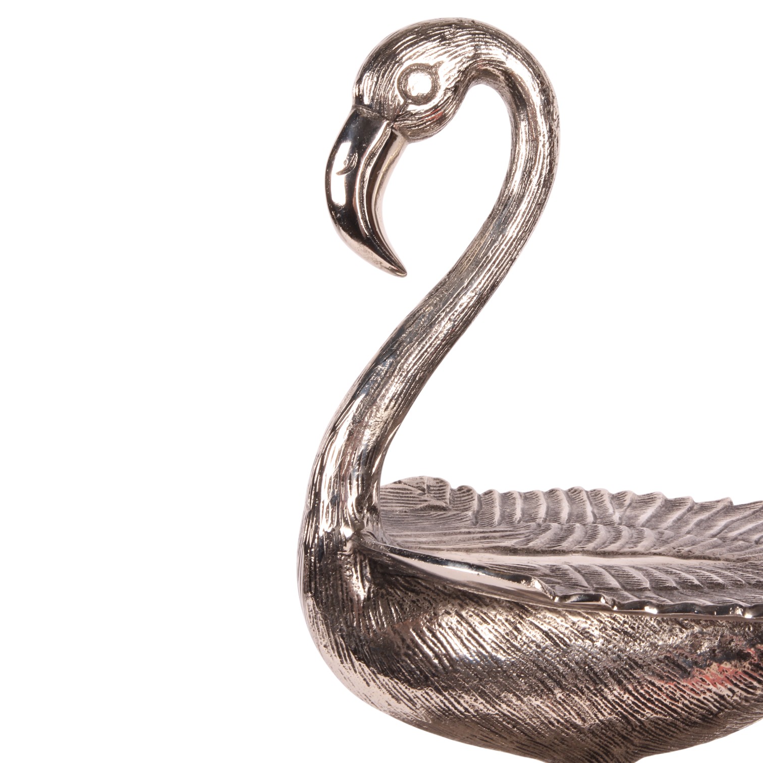 Etagere Flamingo 65 cm – Silber – Aluminium