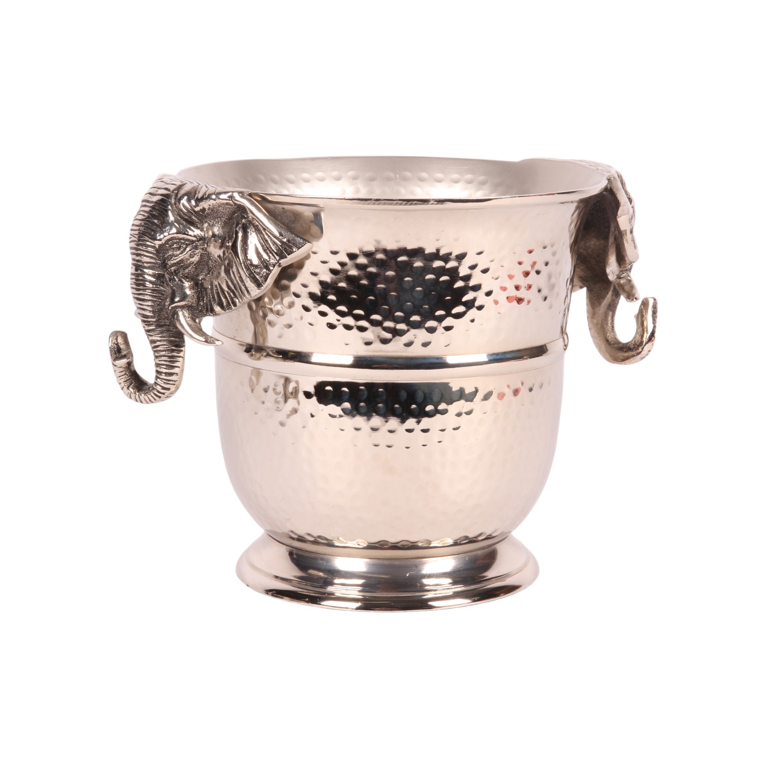 Wine Cooler Elephant 22 cm - Silver - Aluminium