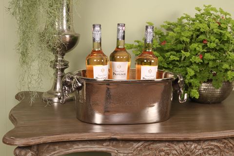 Wine Cooler Elephant 45 cm - Silver - Aluminium