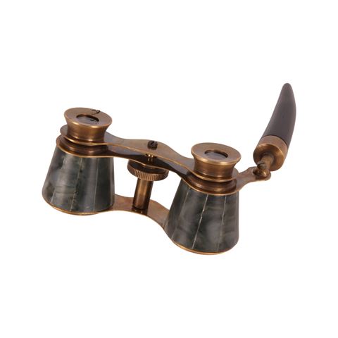 Binocular 20 cm - Green/Black - Brass