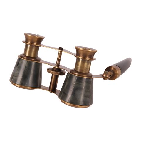 Binocular 20 cm - Green/Black - Brass