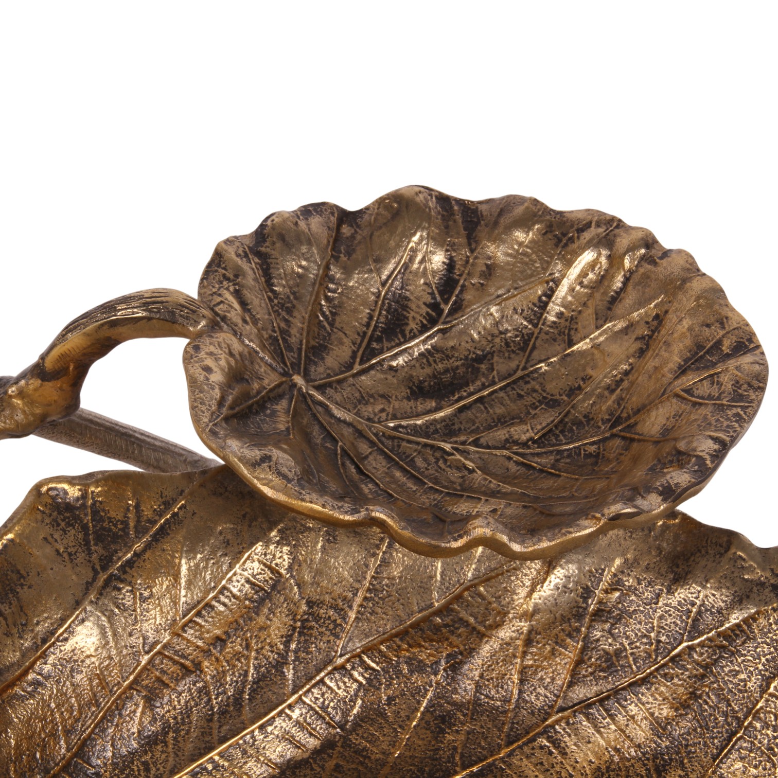 Schaal Blad 44 cm - Goud - Aluminium