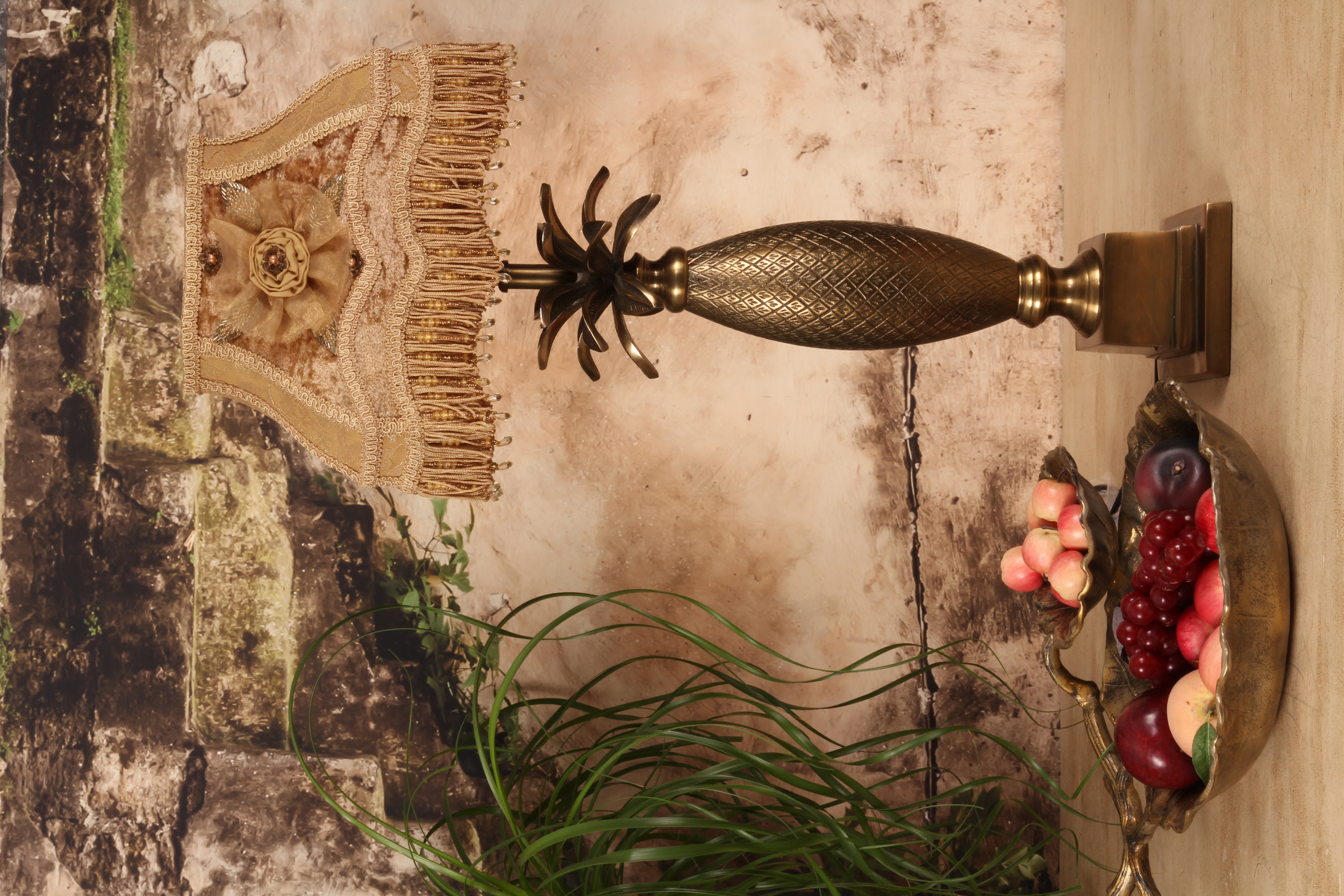 Table Lamp Base 40 cm - Gold - Aluminium