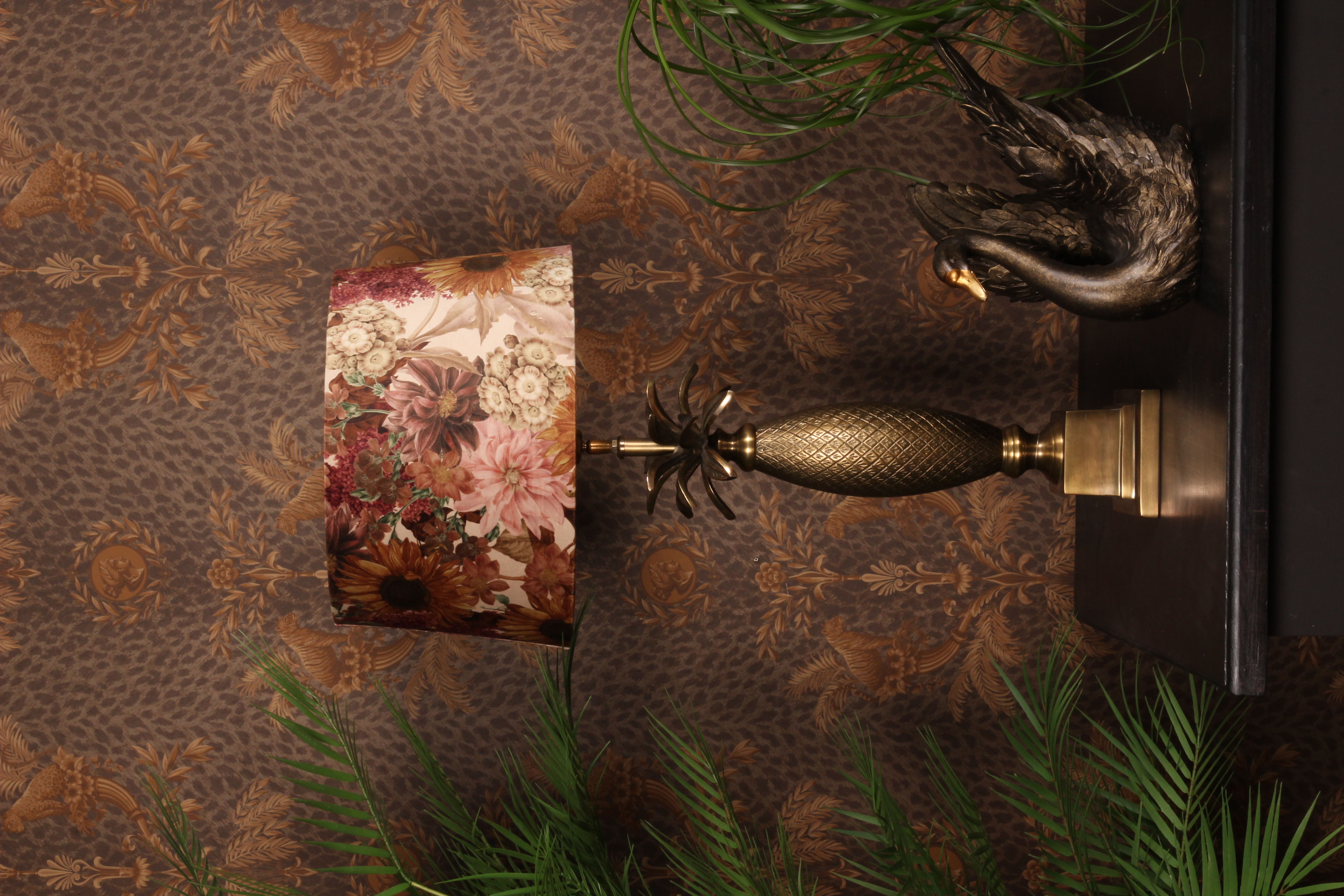 Tafellamp Voet 63 cm - Goud - Aluminium