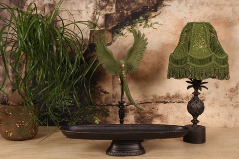 Serveerschaal Ovaal 54 cm - Antiek Brass - Aluminium