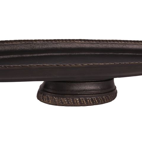 Serveerschaal Ovaal 65 cm - Antiek Brass - Aluminium