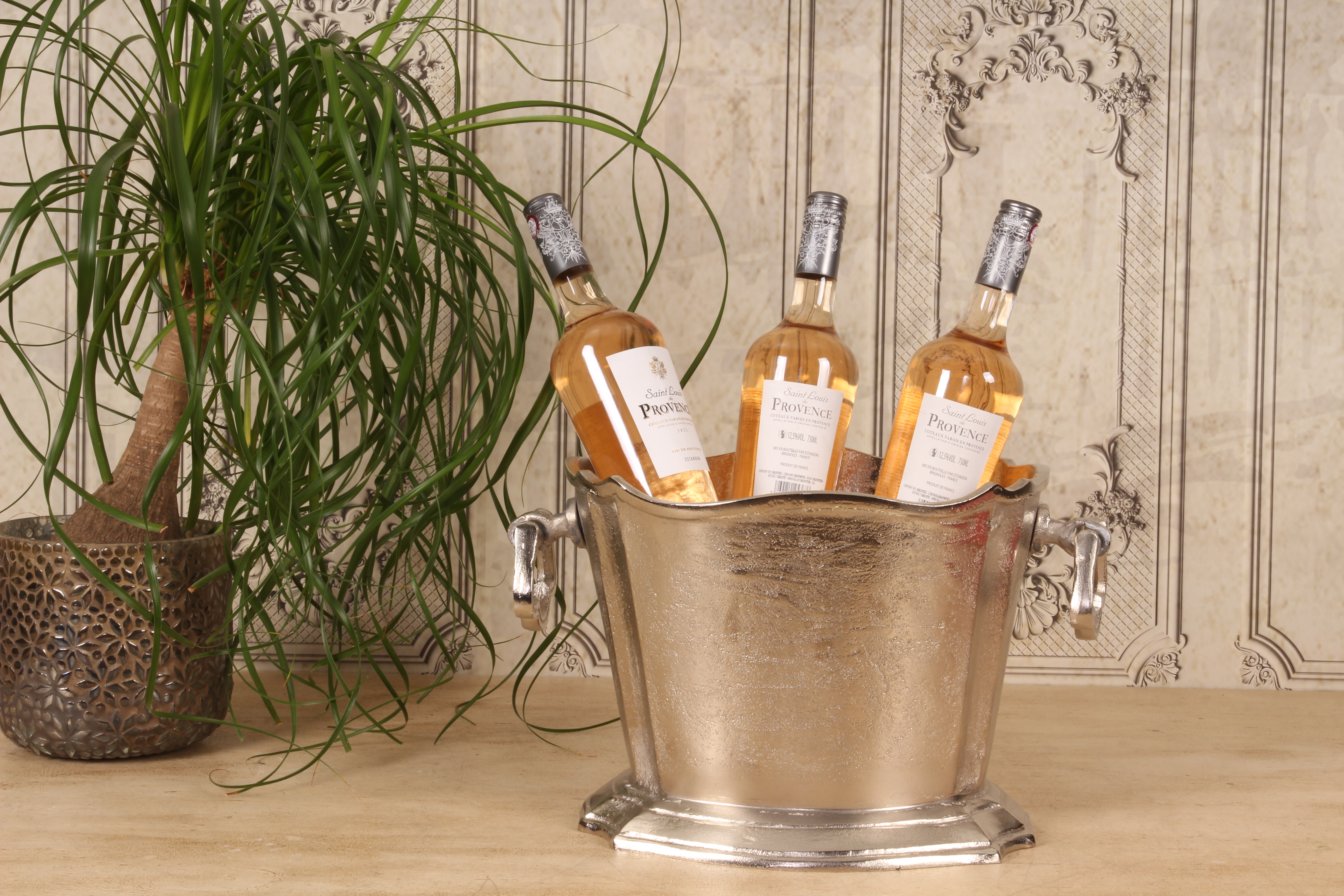 Wine Cooler 24 cm - Silver - Aluminium