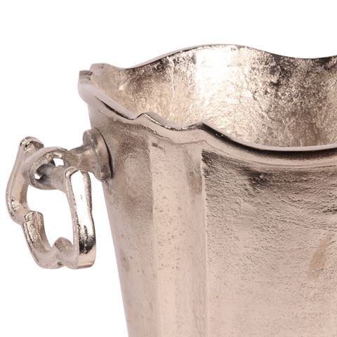 Weinkühler 24 cm – Silber – Aluminium