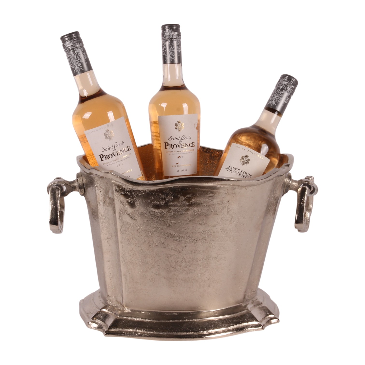 Weinkühler 24 cm – Silber – Aluminium