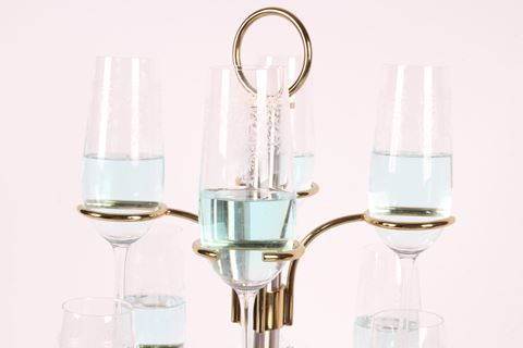 Cocktail Tree 3 Layer 59 cm - Gold - Brass