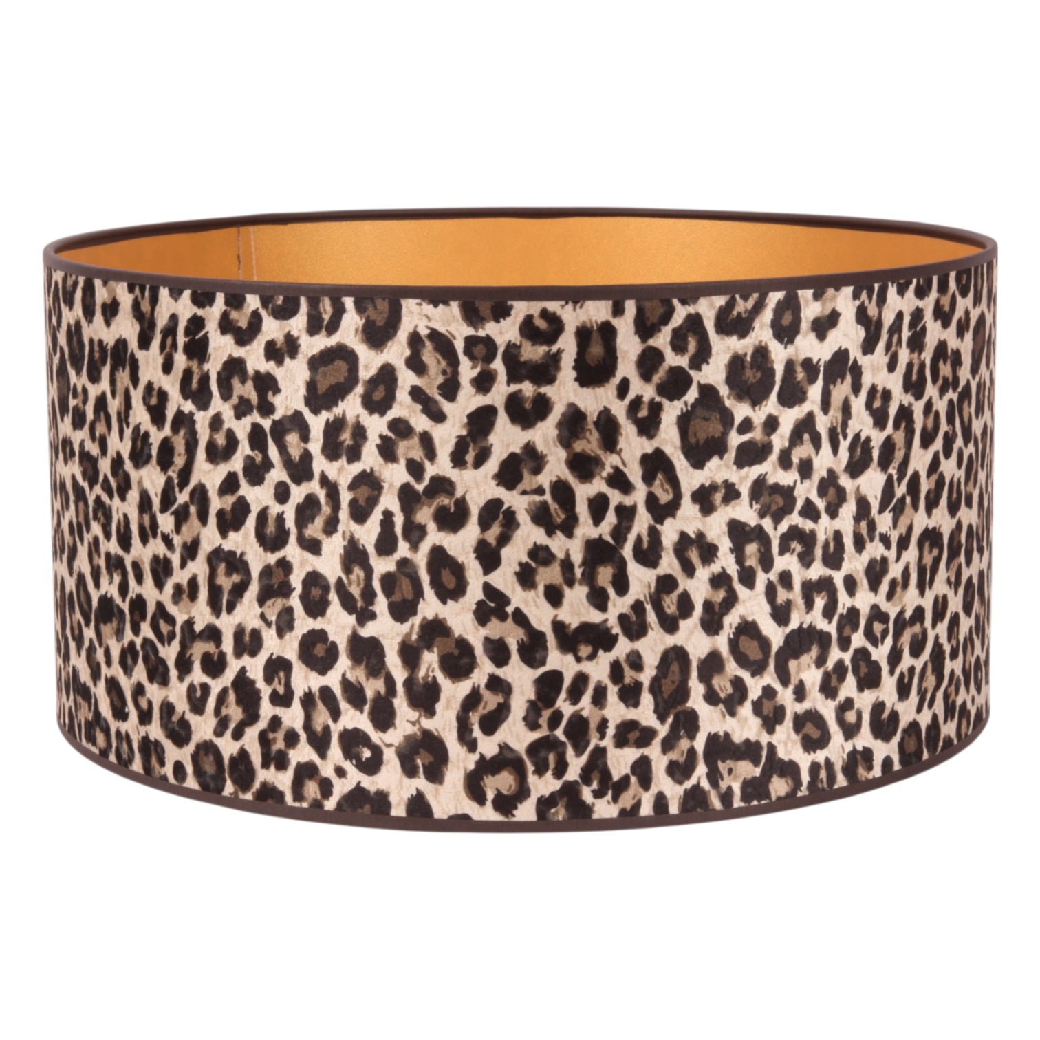 Lampenkap 40 cm - Luipaardprint - Beige - Stof