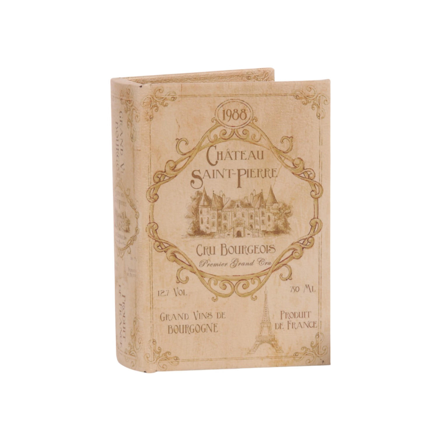 Book Storage Box Chateau 15 cm - Green