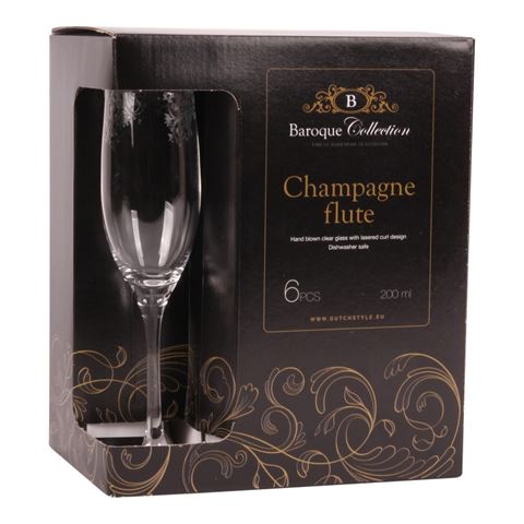 Champagne glass Flute 180 ml