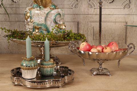 Plateau cuivre 26,5 cm