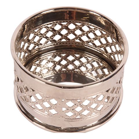 Flessenhouder 10,5 cm - Zilver - Koper