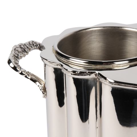 Wijnkoeler 38 cm - Zilver - Koper