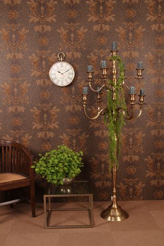 Kandelaar 9-Arms 182 cm - Goud - Aluminium