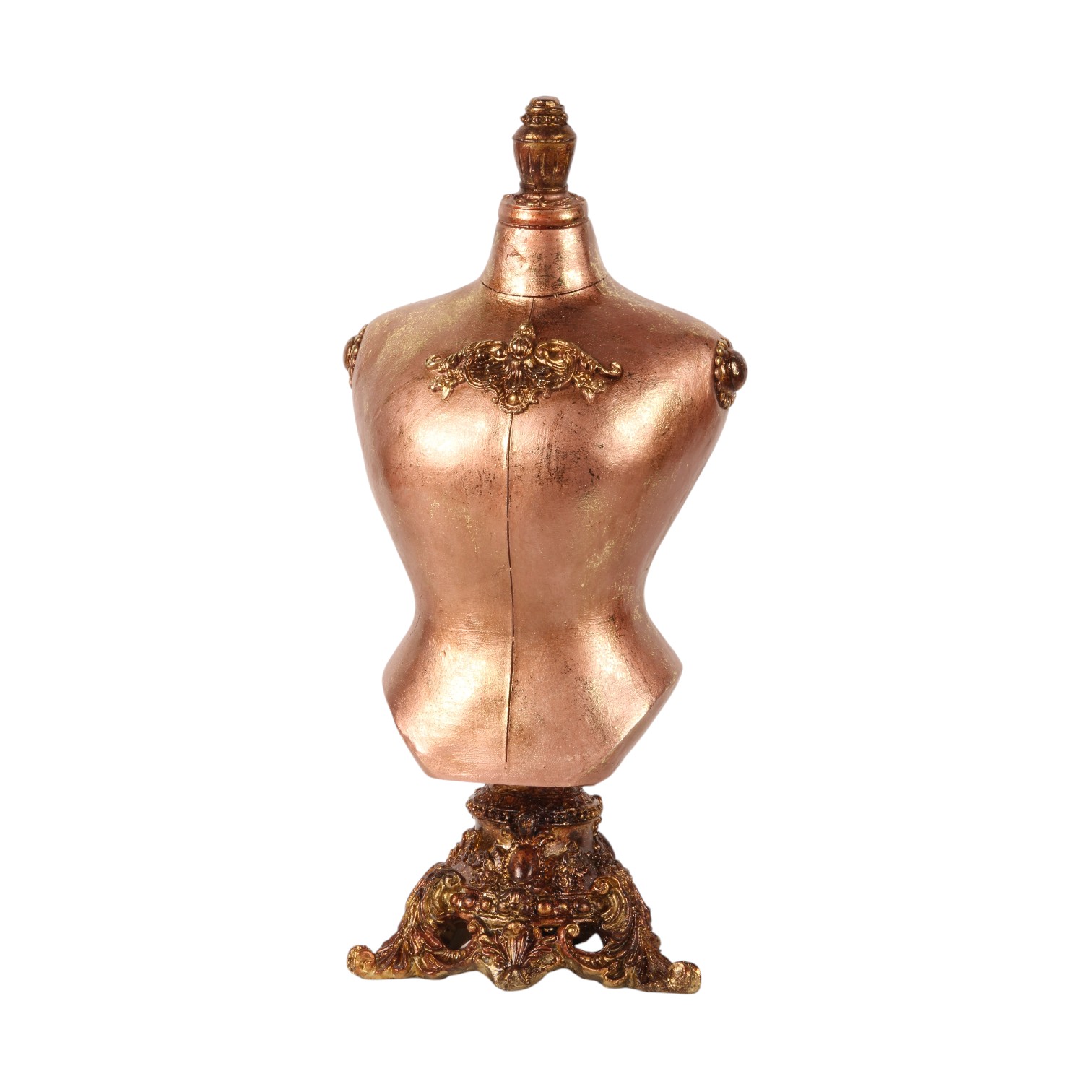 Beeld Torso 45 cm - Goud - Resin