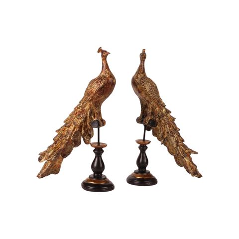 figue. Paon ASS/2 résine 41 cm