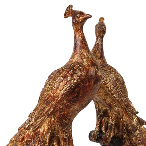 figue. Paon ASS/2 résine 41 cm