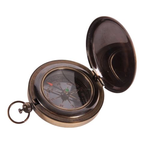 Nautical compass Gandhi brass 6.5 cm