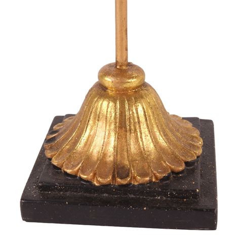Mask on Stand 28 cm - Gold - Resin