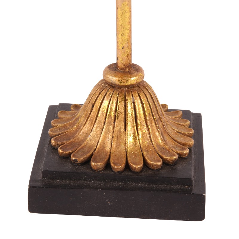 Masker op Voet 20,5 cm - Goud - Resin