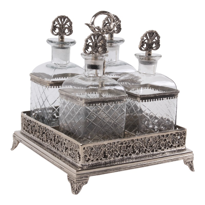 Servies karaf standaard 26x26 cm