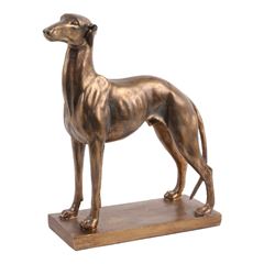 Fig. Hondenbeeld Greyhound 27x10 cm