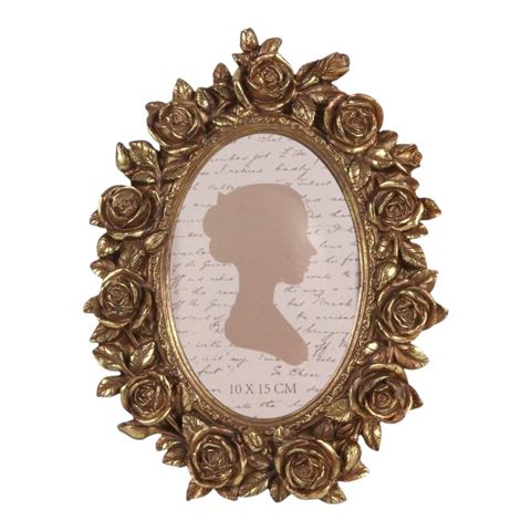 Photo Frame 10x15 cm - Gold - Resin