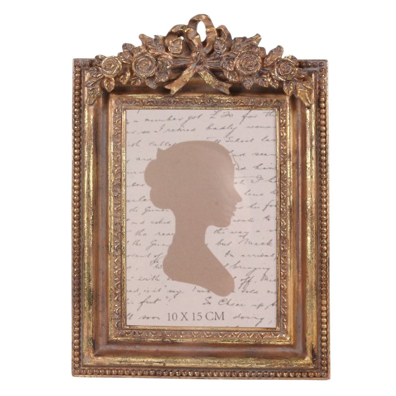 Photo Frame 10x15 cm - Gold - Resin
