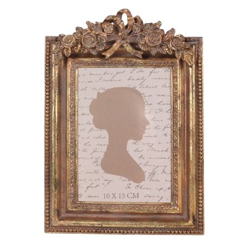 Photo Frame 10x15 cm - Gold - Resin
