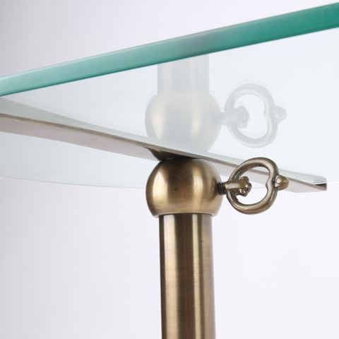 Patisserie Serving Stand Berlin 90 cm - Gold - Brass & Glass