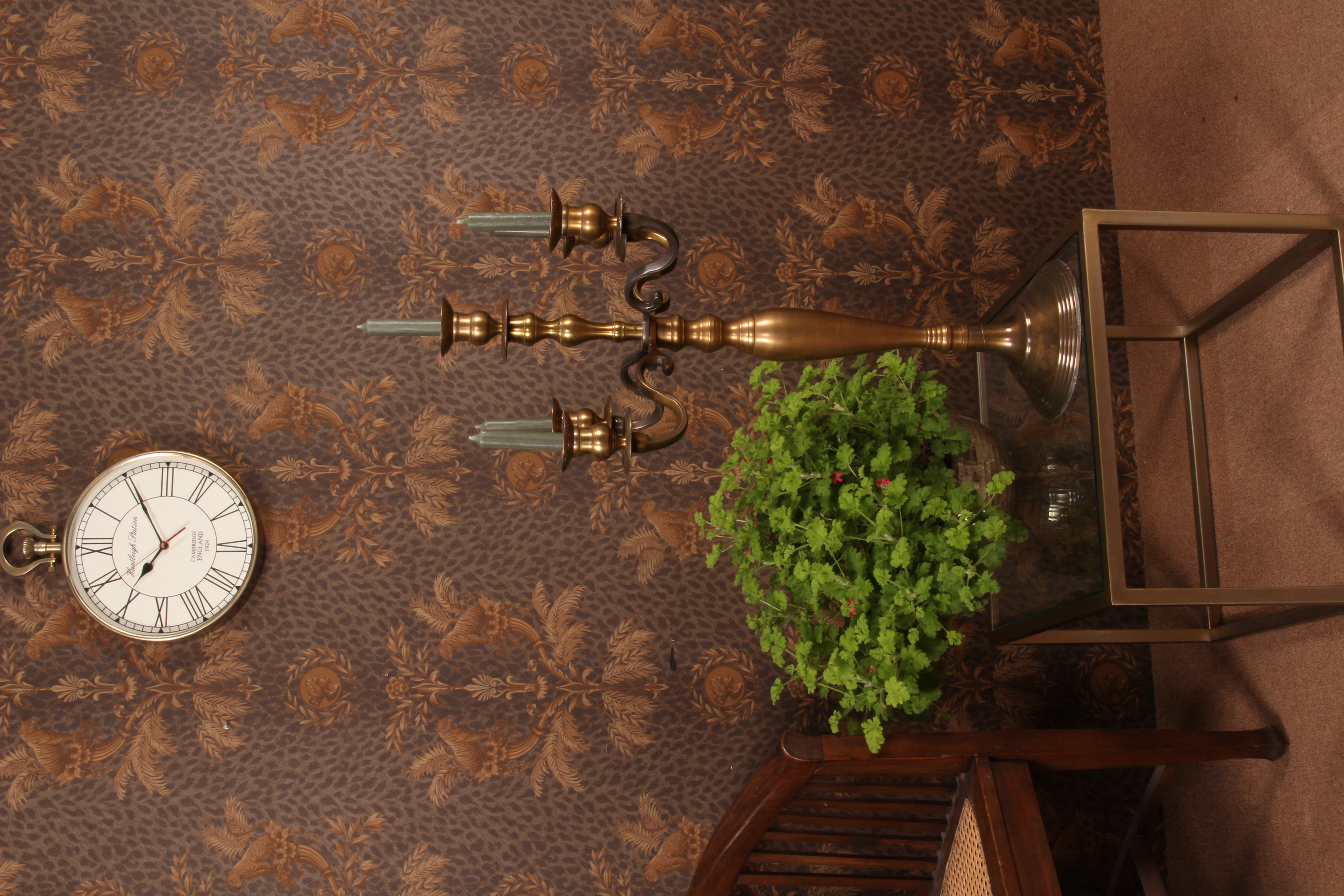 Kandelaar 5-Arms 80 cm -Goud - Aluminium