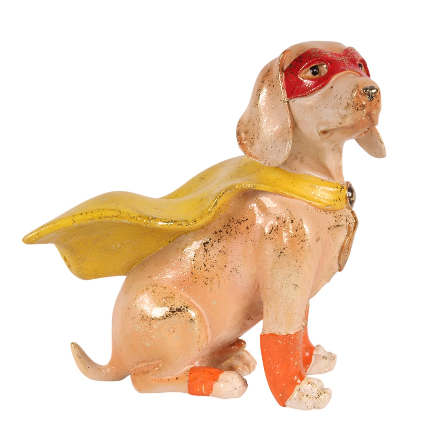 Hondenbeeldje Superheld 20,5 cm - Multi - Resin
